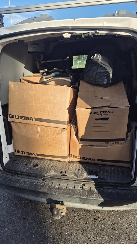 Amfetaminparti som polisen tagit i beslag