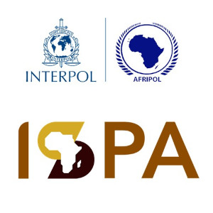 Interpo, Afripol ja ISPA logot.