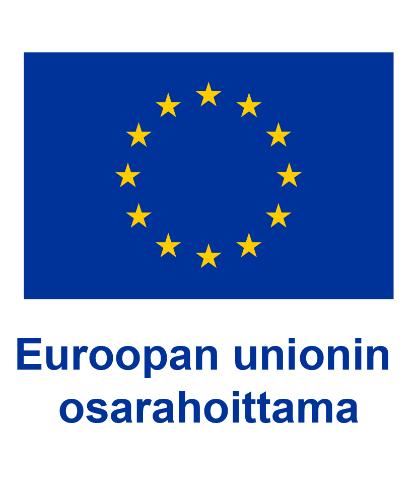 EU:n osarahoittama logo.