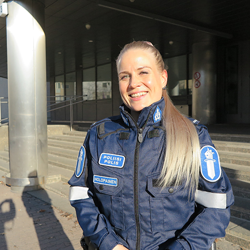 Senior Constable Elina Holopainen