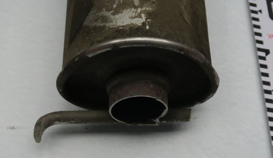 Ajoneuvosta varastettu katalysaattori.