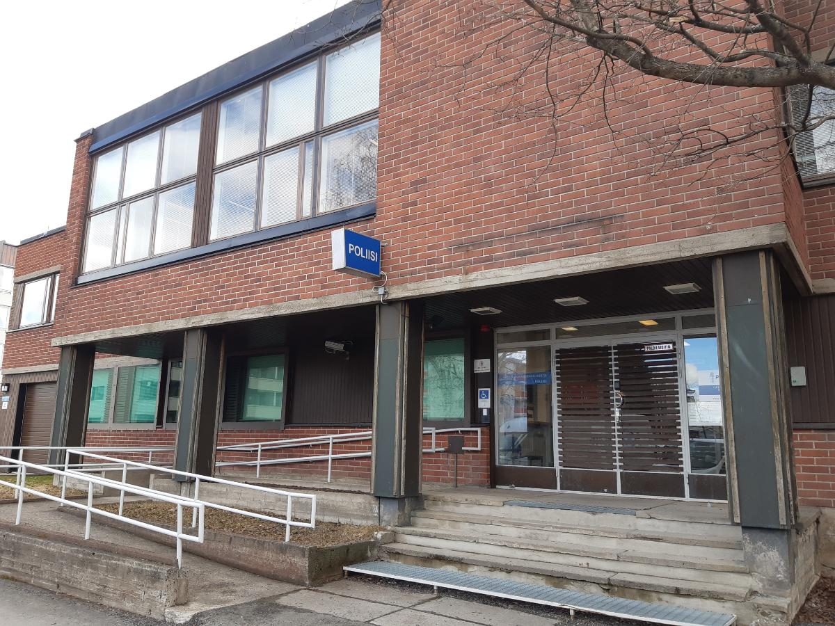 Tornion poliisiaseman sisäänkäynti