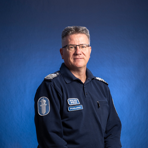 Poliisipäällikkö Vesa Pihajoki