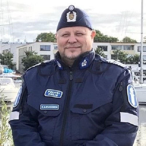 Poliisipäällikkö Ari Karvonen